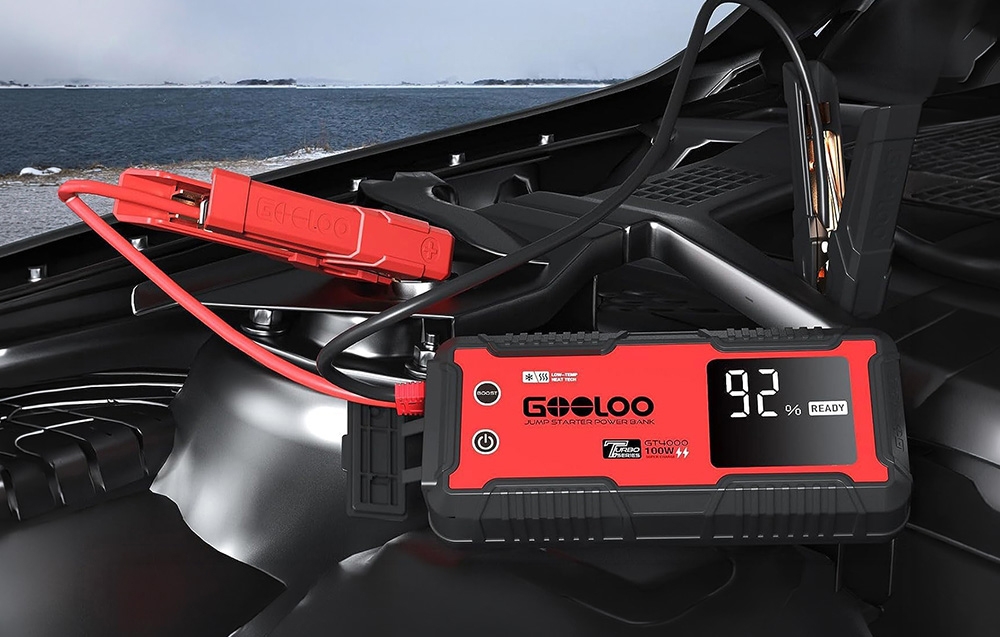 GOOLOO GT4000 74Wh Jump Starter aprašymas - Prekės nuotrauka