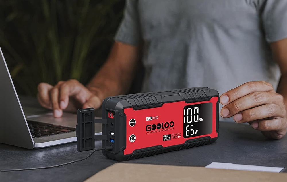 GOOLOO GT4000 74Wh Jump Starter aprašymas - Prekės nuotrauka
