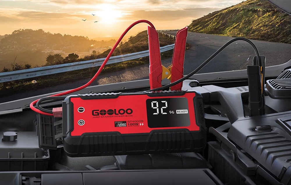 GOOLOO GT4000S 74Wh Jump Starter aprašymas - Prekės nuotrauka