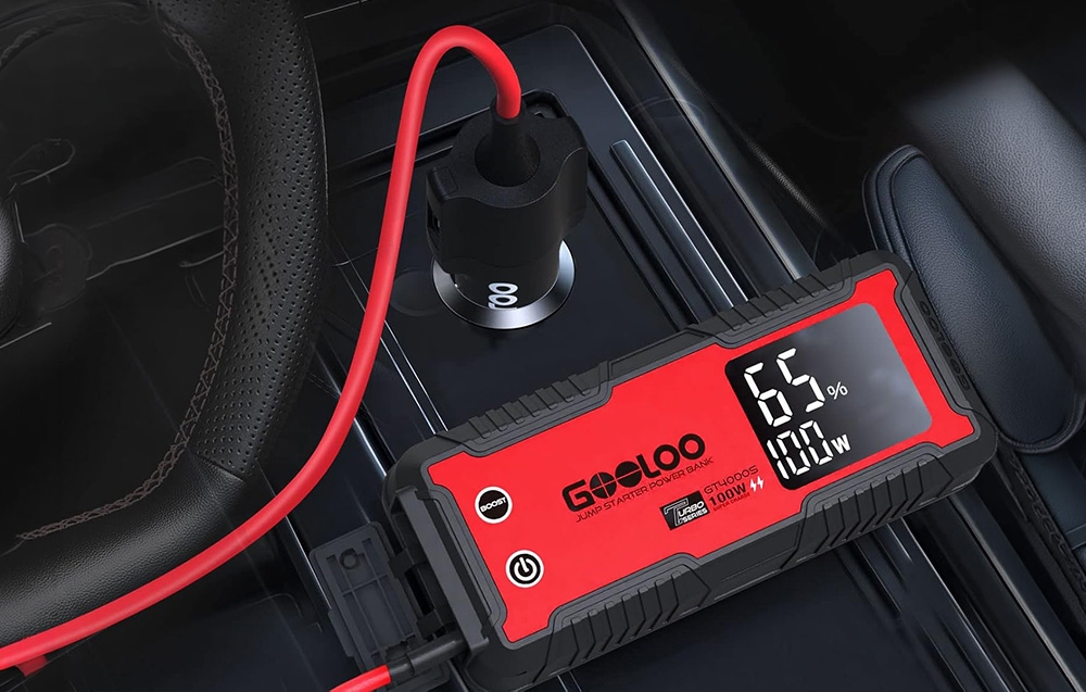 GOOLOO GT4000S 74Wh Jump Starter aprašymas - Prekės nuotrauka