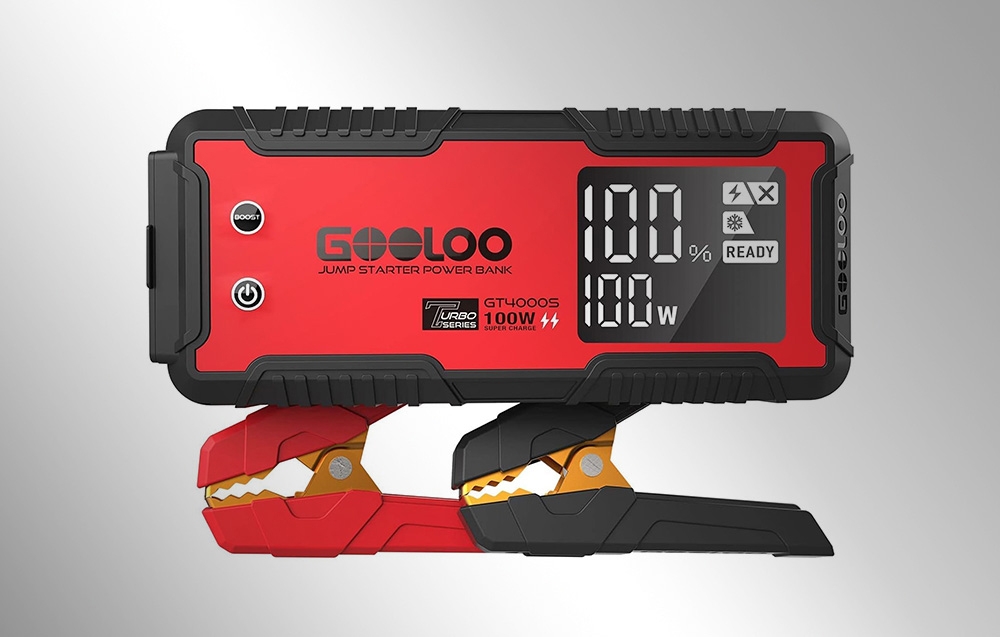 GOOLOO GT4000S 74Wh Jump Starter aprašymas - Prekės nuotrauka