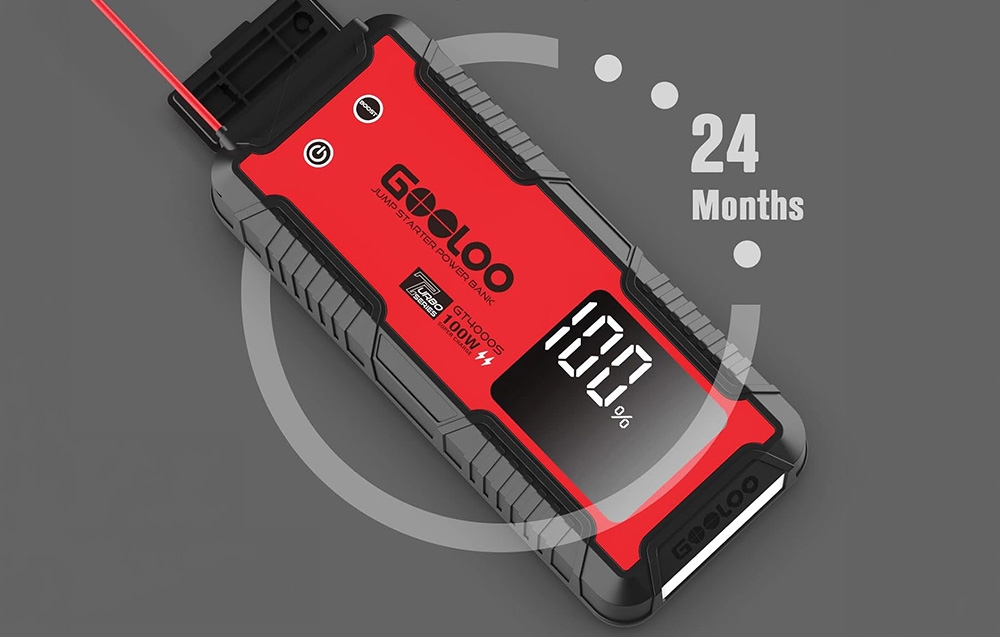 GOOLOO GT4000S 74Wh Jump Starter aprašymas - Prekės nuotrauka