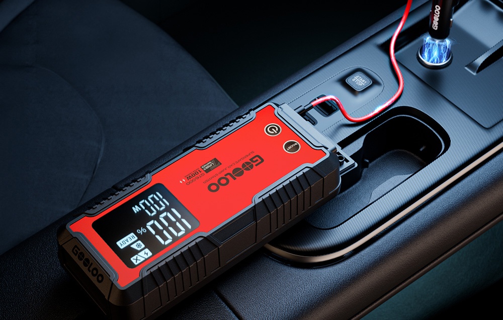 GOOLOO GT6000 99.9Wh Jump Starter aprašymas - Prekės nuotrauka