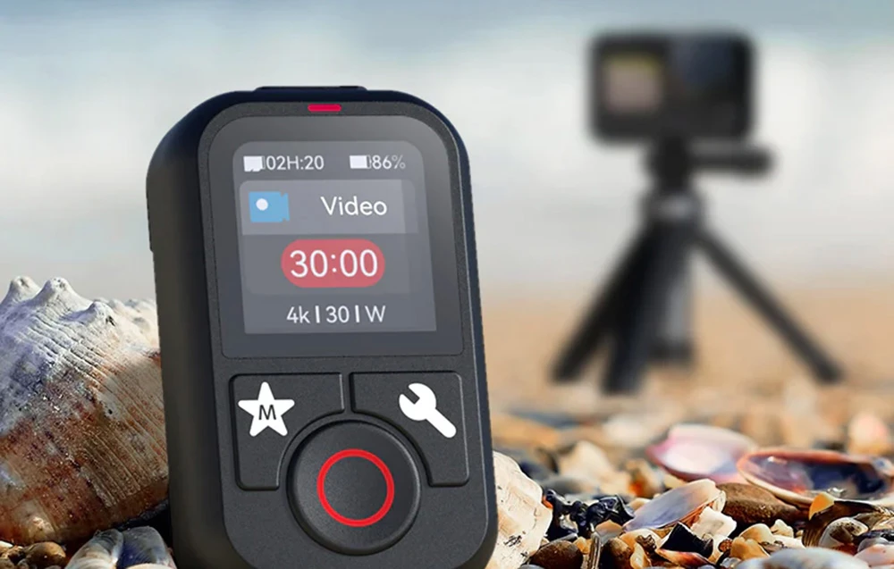Telesin GoPro Hero 13/12/11/10/9/8/MAX remote control aprašymas - Prekės nuotrauka