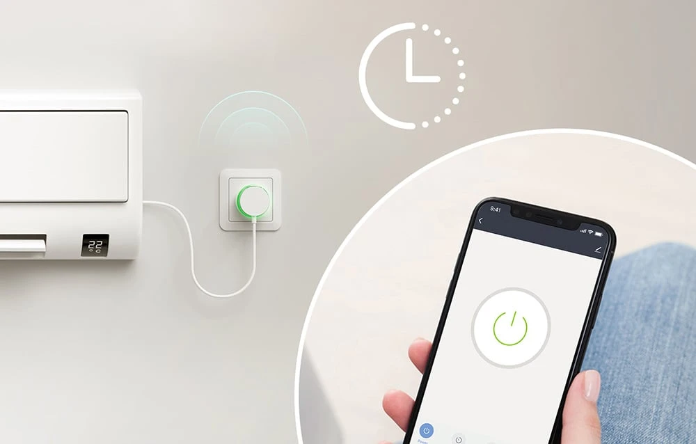 „Gosund EP2-Z 10A“ išmanusis „ZigBee“ lizdas aprašymas - Prekės nuotrauka