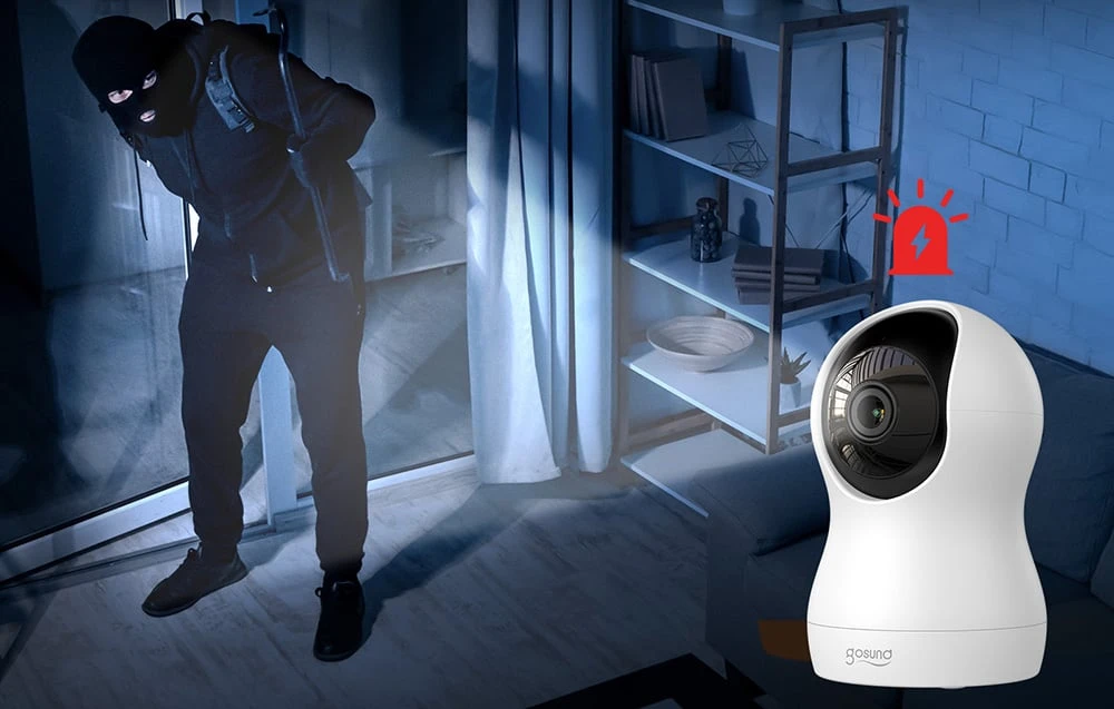 Vidinė 360° Wi-Fi IP kamera Gosund IPC2 3MP aprašymas - Prekės nuotrauka Vidinė 360° Wi-Fi IP kamera Gosund IPC2 3MP aprašymas - Prekės nuotrauka