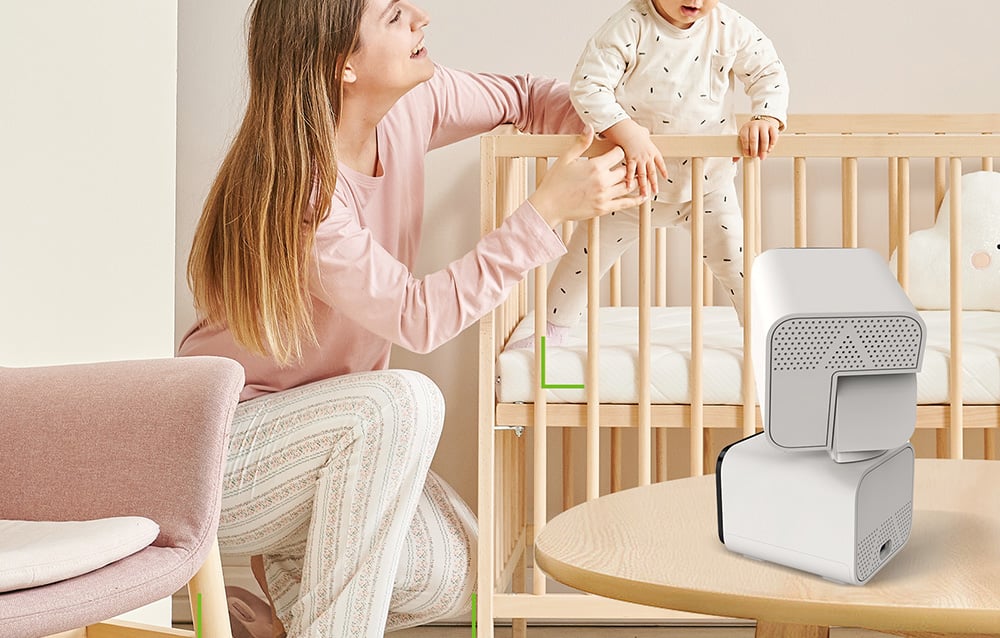 Gosund PC12 išmanioji dviguba WiFi kamera (1920 x 2160 H.265, Tuya) aprašymas - Prekės nuotrauka Gosund PC12 išmanioji dviguba WiFi kamera (1920 x 2160 H.265, Tuya) aprašymas - Prekės nuotrauka