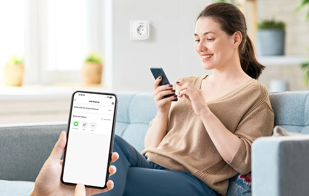 Gosund SP6 16A USB-C 20W Tuya smart WiFi/Bluetooth lizdas aprašymas - Prekės nuotrauka Gosund SP6 16A USB-C 20W Tuya smart WiFi/Bluetooth lizdas aprašymas - Prekės nuotrauka