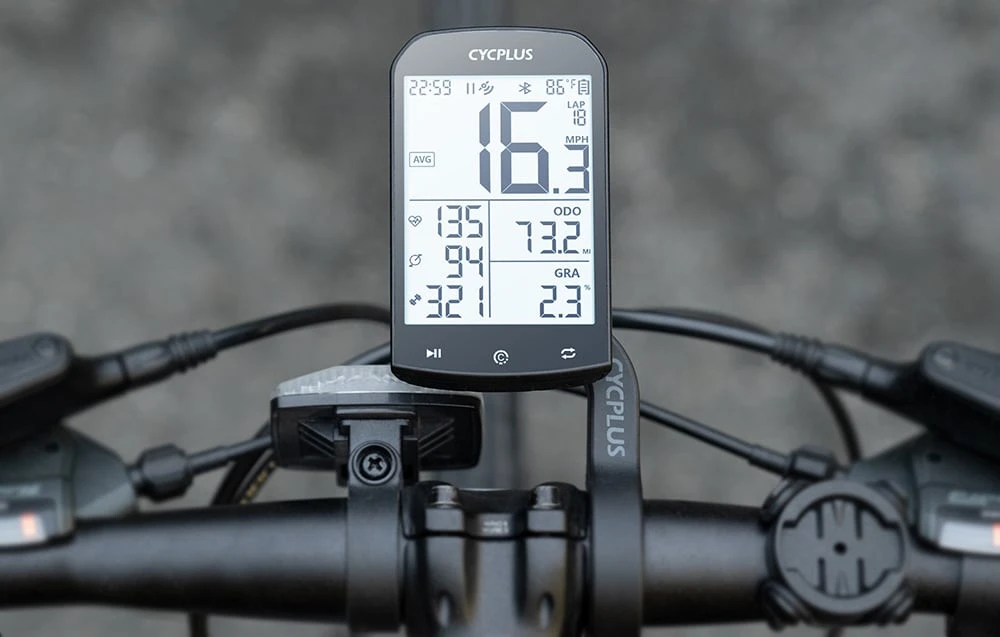 GPS dviračio kompiuteris Cycplus M1 aprašymas - Prekės nuotrauka