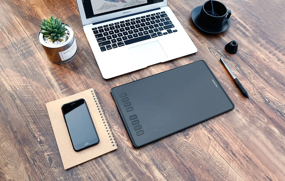 Grafinė planšetė HUION Inspiroy H950P aprašymas - Prekės nuotrauka Grafinė planšetė HUION Inspiroy H950P aprašymas - Prekės nuotrauka