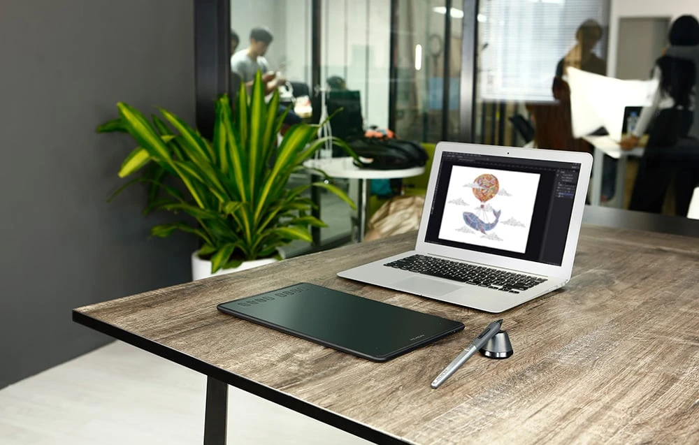 Grafinė planšetė HUION Inspiroy H950P aprašymas - Prekės nuotrauka Grafinė planšetė HUION Inspiroy H950P aprašymas - Prekės nuotrauka