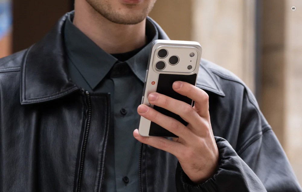 Telefono Kameros Rankenėlė - PGYTECH RetroVa Rankenėlės Rinkinys, Skirtas iPhone 16 Pro, Grafito Juodos Spalvos aprašymas - Prekės nuotrauka