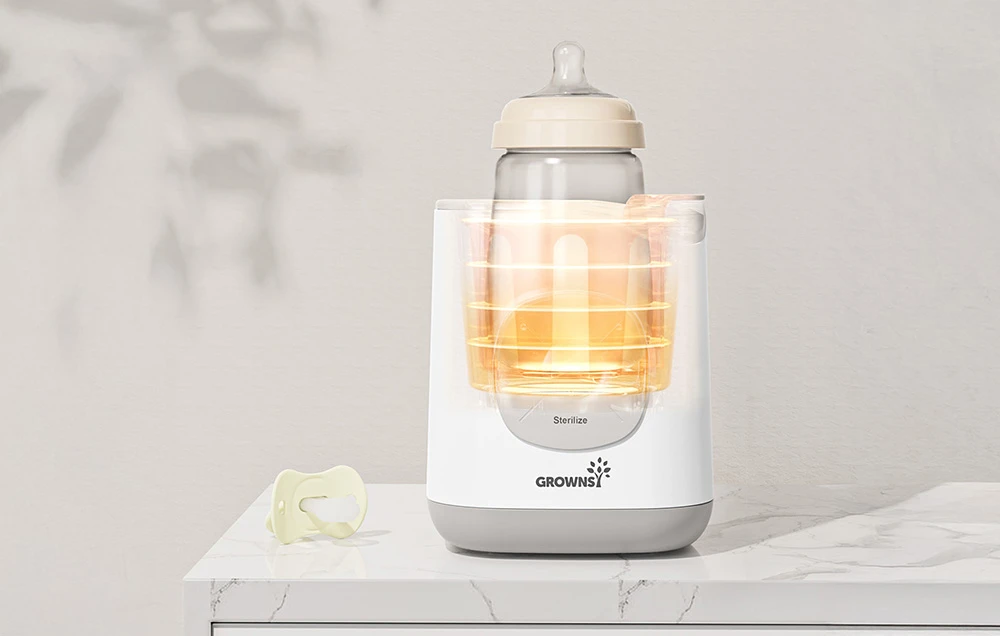 Grownsy 10-in-1 bottle warmer (pilka) aprašymas - Prekės nuotrauka