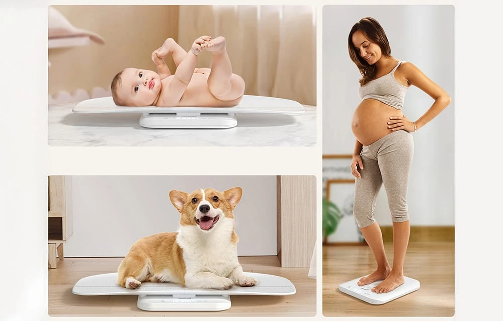 Svarstyklės Grownsy B12H multifunctional baby scale aprašymas - Prekės nuotrauka