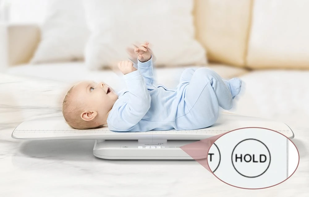 Svarstyklės Grownsy B12H multifunctional baby scale aprašymas - Prekės nuotrauka