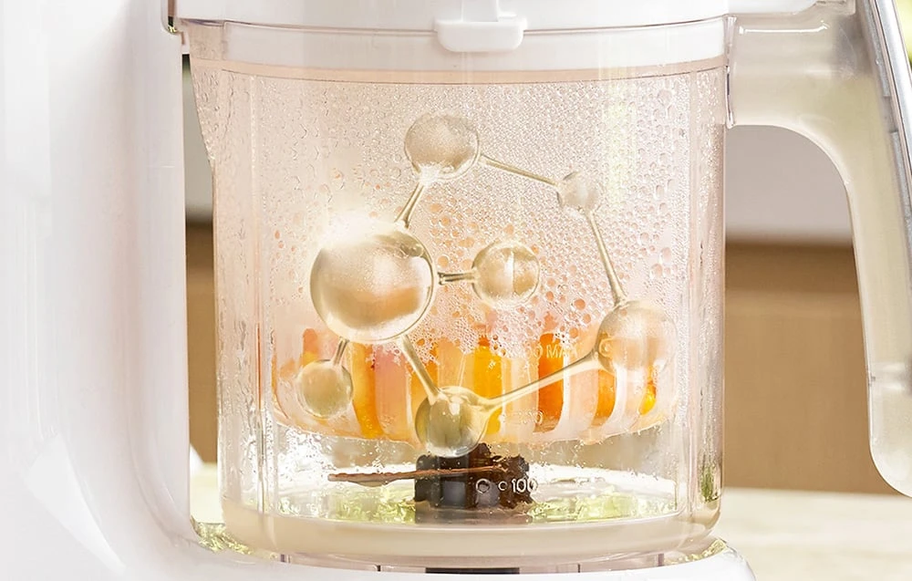Grownsy baby food preparation robot aprašymas - Prekės nuotrauka