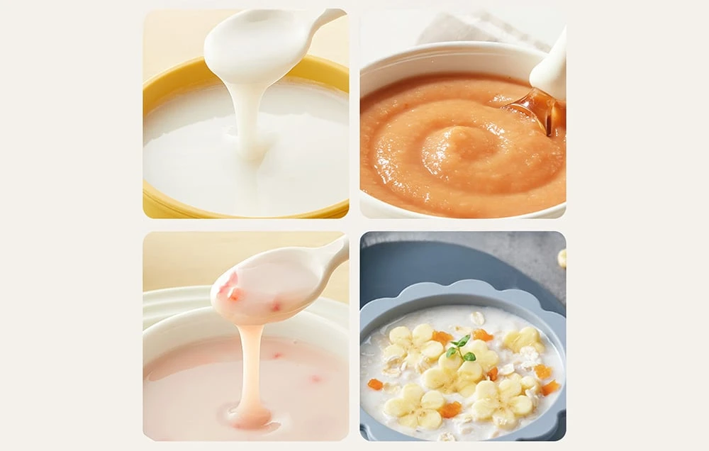 Grownsy baby food preparation robot aprašymas - Prekės nuotrauka