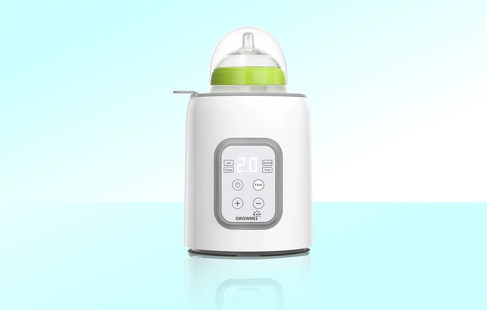 Grownsy bottle warmer (pilka) aprašymas - Prekės nuotrauka