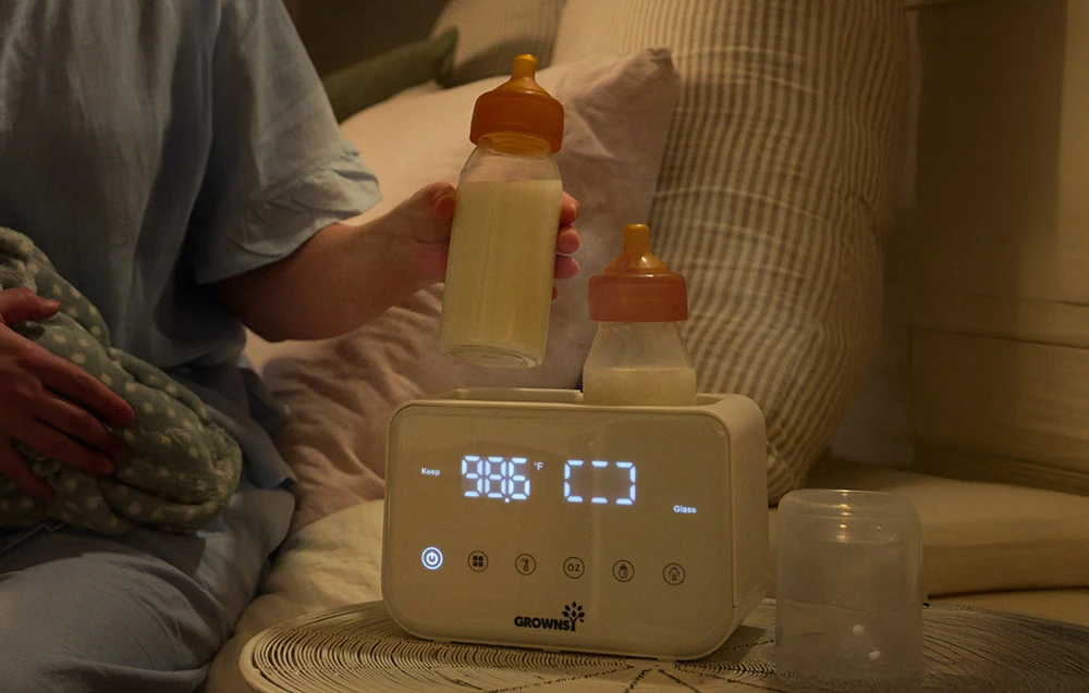 Grownsy double bottle warmer aprašymas - Prekės nuotrauka