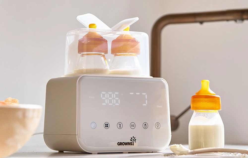 Grownsy double bottle warmer aprašymas - Prekės nuotrauka