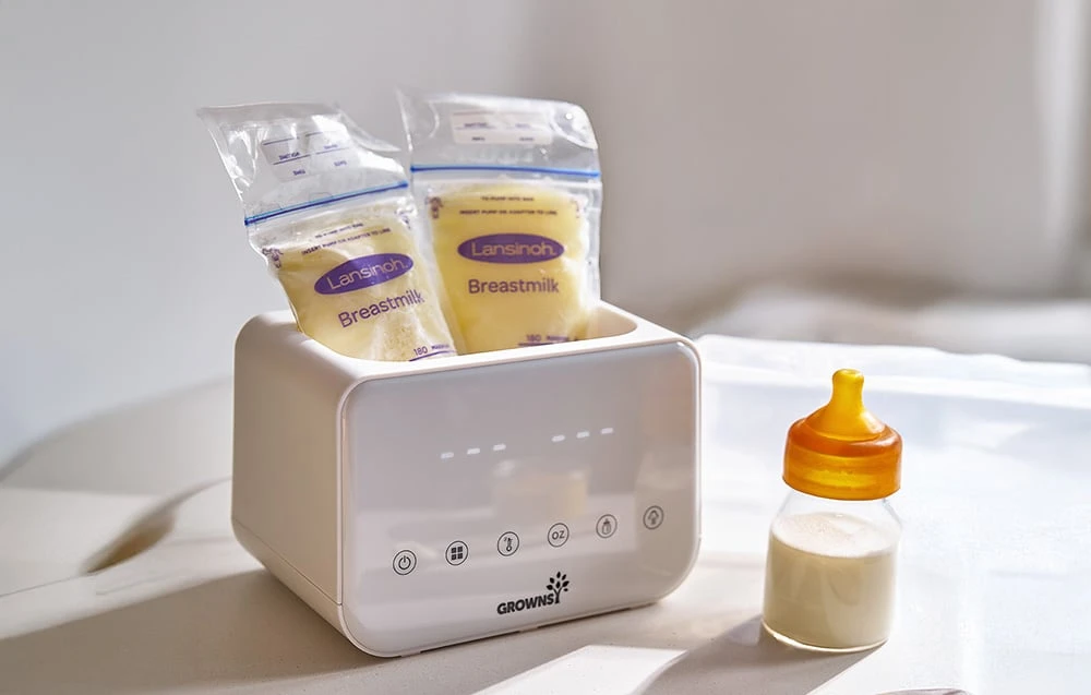 Grownsy double bottle warmer aprašymas - Prekės nuotrauka