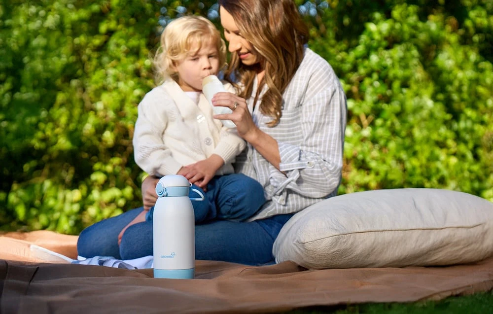 Grownsy portable milk warmer aprašymas - Prekės nuotrauka