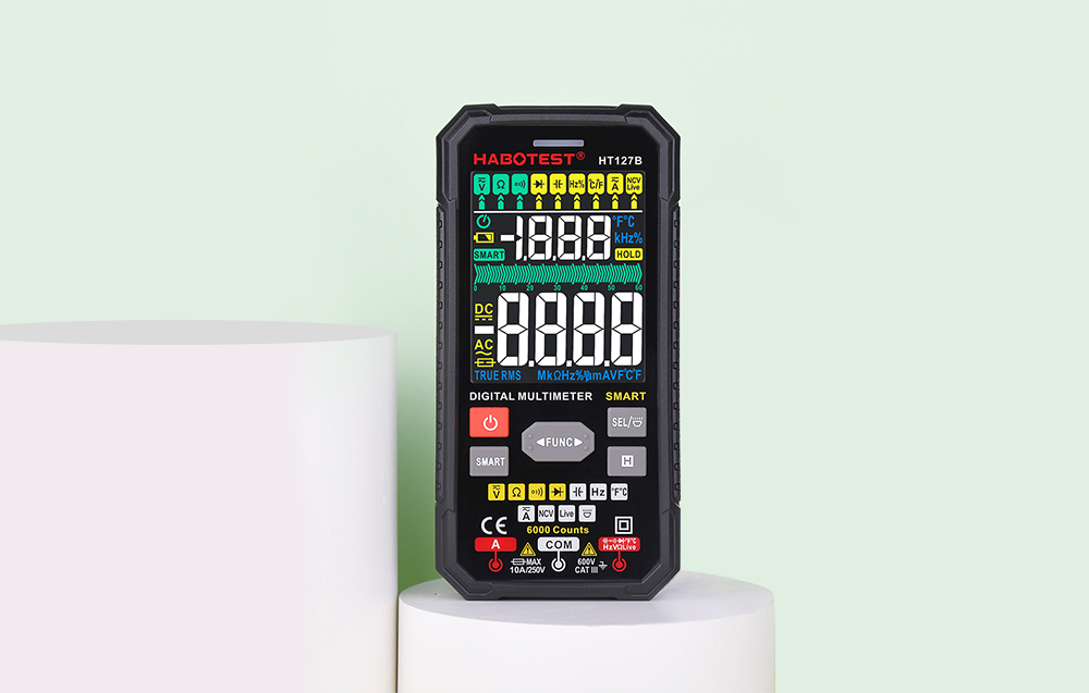 Habotest HT127B universalus skaitmeninis multimetras aprašymas - Prekės nuotrauka Habotest HT127B universalus skaitmeninis multimetras aprašymas - Prekės nuotrauka