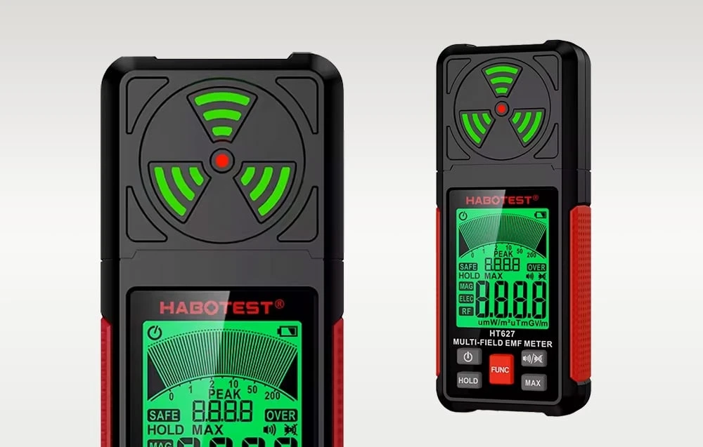 Habotest HT627 elektromagnetinio lauko matuoklis aprašymas - Prekės nuotrauka Habotest HT627 elektromagnetinio lauko matuoklis aprašymas - Prekės nuotrauka