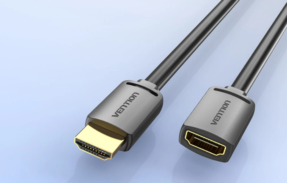 Vention HDMI-A kištukas su HDMI-A moterimi 4K HD PVC kabelis 2 m ventiliacijos AHCBH (juodas) aprašymas - Prekės nuotrauka Vention HDMI-A kištukas su HDMI-A moterimi 4K HD PVC kabelis 2 m ventiliacijos AHCBH (juodas) aprašymas - Prekės nuotrauka