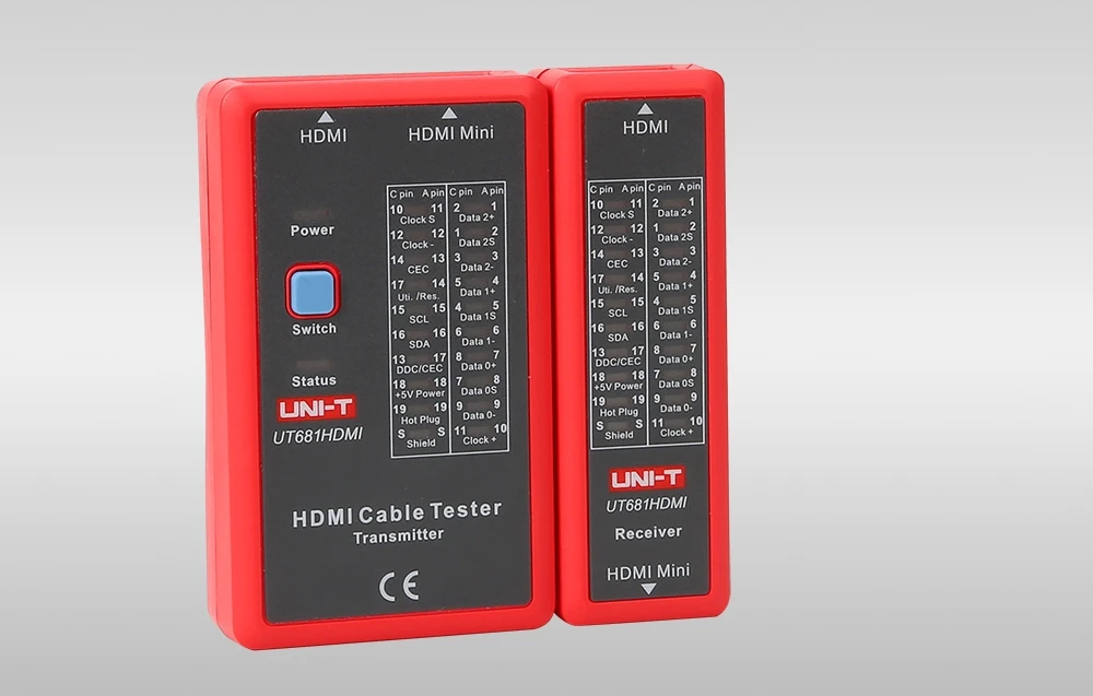 Uni-t Testeris HDMI kabeliui UT681HDMI aprašymas - Prekės nuotrauka