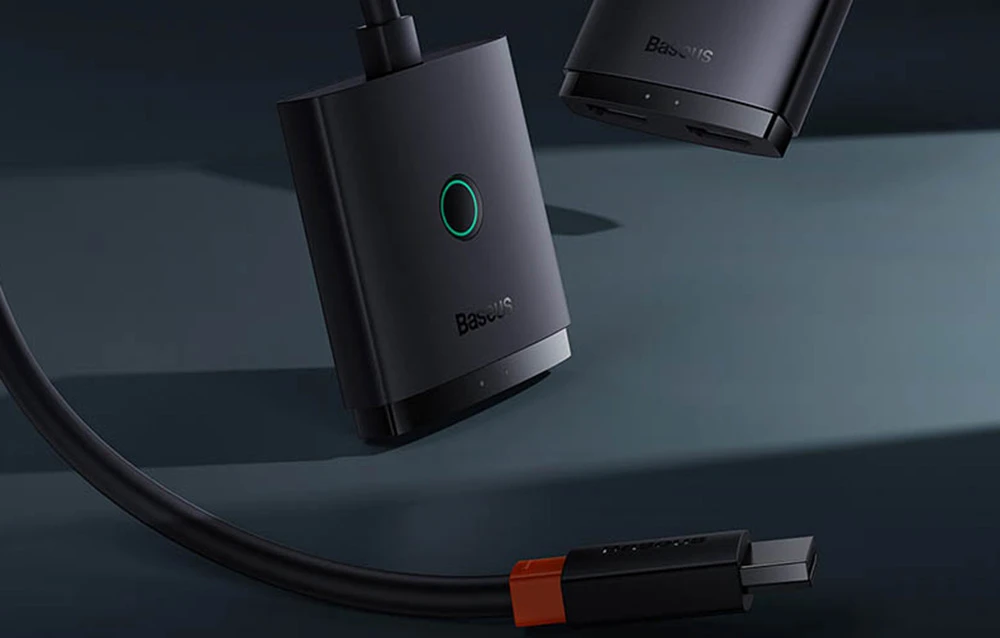 HDMI Switch Baseus Cluster Juodas aprašymas - Prekės nuotrauka HDMI Switch Baseus Cluster Juodas aprašymas - Prekės nuotrauka