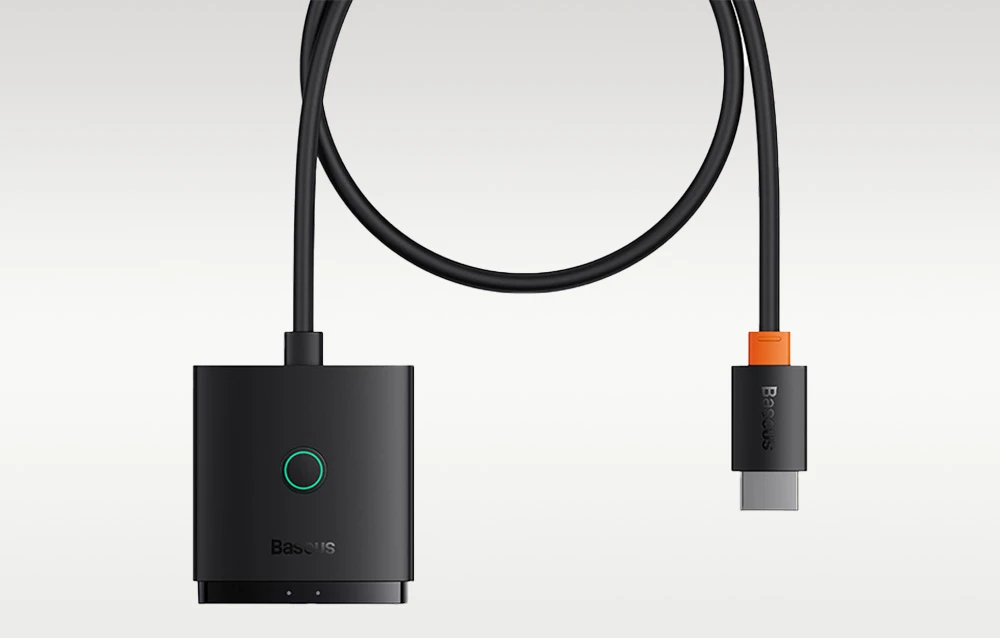 HDMI Switch Baseus Cluster Juodas aprašymas - Prekės nuotrauka HDMI Switch Baseus Cluster Juodas aprašymas - Prekės nuotrauka