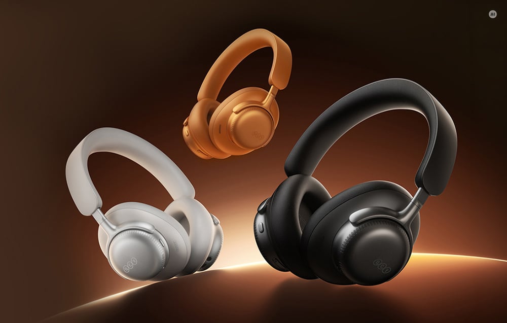 Ausinės QCY H6 Ultra (oranžinis) aprašymas - Prekės nuotrauka
