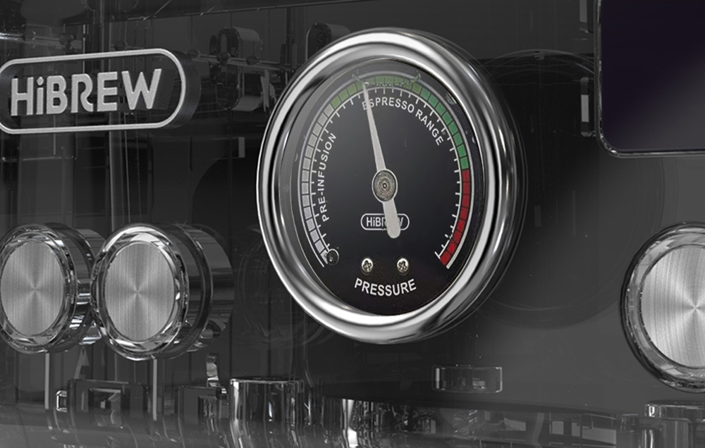 Kavos aparatas HiBREW H10A piston espreso aparatas with temperature control (juodas) aprašymas - Prekės nuotrauka