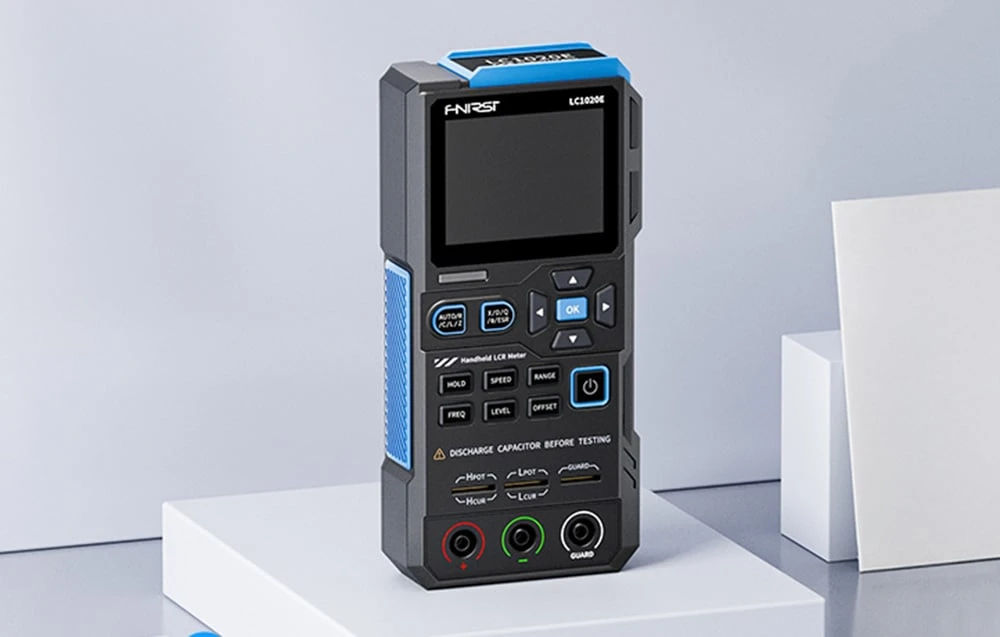 High-precision handheld LCR meter FNIRSI LC1020E aprašymas - Prekės nuotrauka