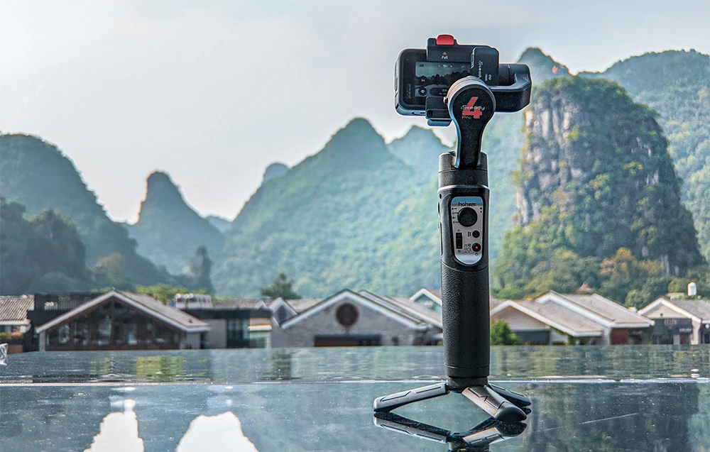 Hohem iSteady Pro4 Gimbal, skirtas sporto kameroms aprašymas - Prekės nuotrauka Hohem iSteady Pro4 Gimbal, skirtas sporto kameroms aprašymas - Prekės nuotrauka
