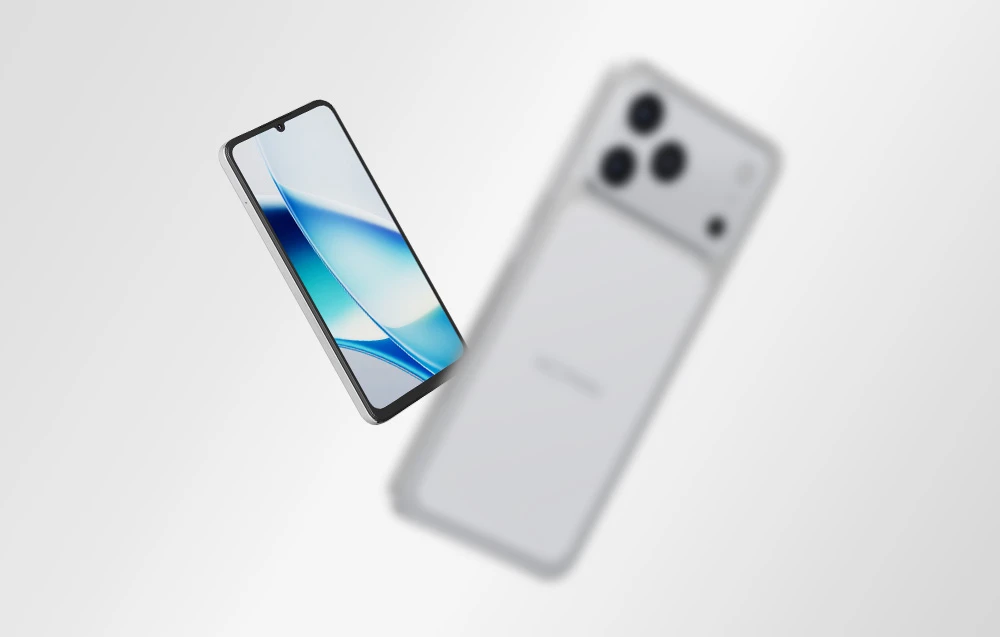 HOTWAV A17 Pro Max smartphone (sidabrinis) aprašymas - Prekės nuotrauka