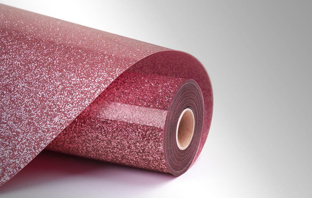 Spausdintuvas HTVRONT Glitter Heat Transfer Film, 30.5 cm x 90 cm (Rožinė) aprašymas - Prekės nuotrauka