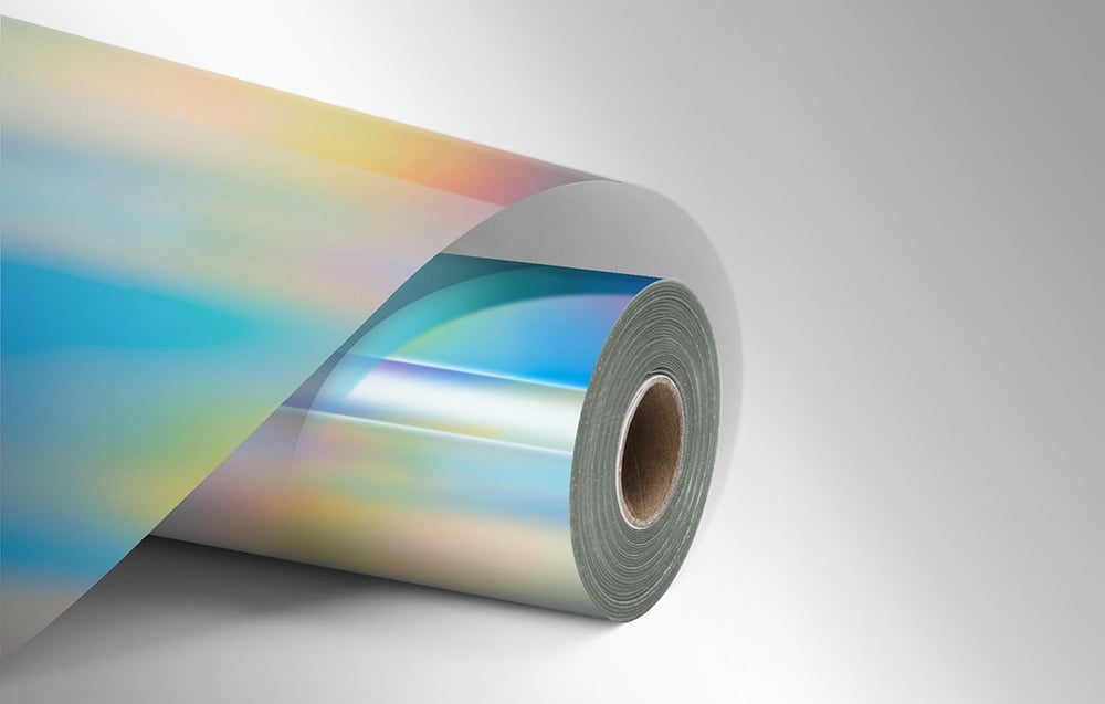 Spausdintuvas HTVRONT Holographic Self-Adhesive Film, 30.5 cm x 90 cm (sidabrinis) aprašymas - Prekės nuotrauka