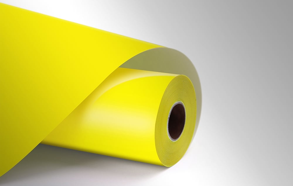 Spausdintuvas HTVRONT Matte Self-Adhesive Film, 30.5 cm x 180 cm (Lemon Geltona) aprašymas - Prekės nuotrauka