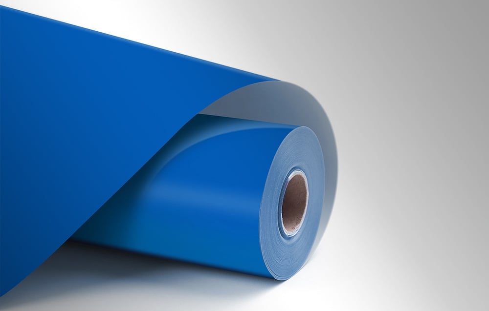 Spausdintuvas HTVRONT Matte Self-Adhesive Film, 30.5 cm x 180 cm (mėlynas) aprašymas - Prekės nuotrauka