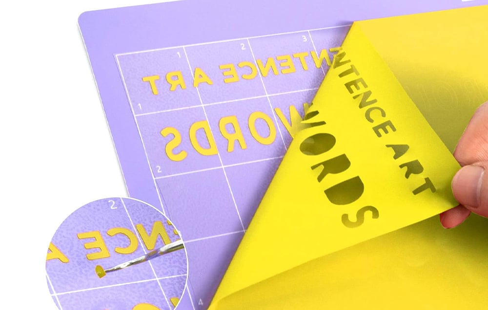Spausdintuvas HTVRONT Pure Heat Transfer Film, 30.5 cm x 1.8 m (yellow) aprašymas - Prekės nuotrauka
