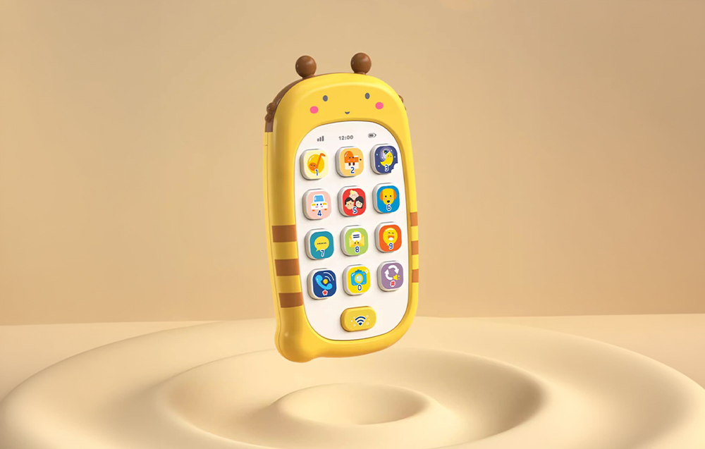 Huanger HE0536 žaislinis telefonas su įrašymo funkcija (geltonas) aprašymas - Prekės nuotrauka Huanger HE0536 žaislinis telefonas su įrašymo funkcija (geltonas) aprašymas - Prekės nuotrauka