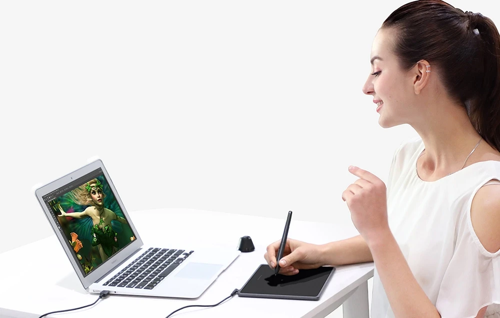 Grafinė planšetė HUION Inspiroy H430P aprašymas - Prekės nuotrauka