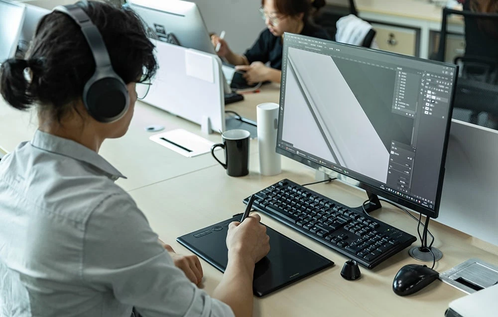 Graf. planš HUION H610X aprašymas - Prekės nuotrauka Graf. planš HUION H610X aprašymas - Prekės nuotrauka