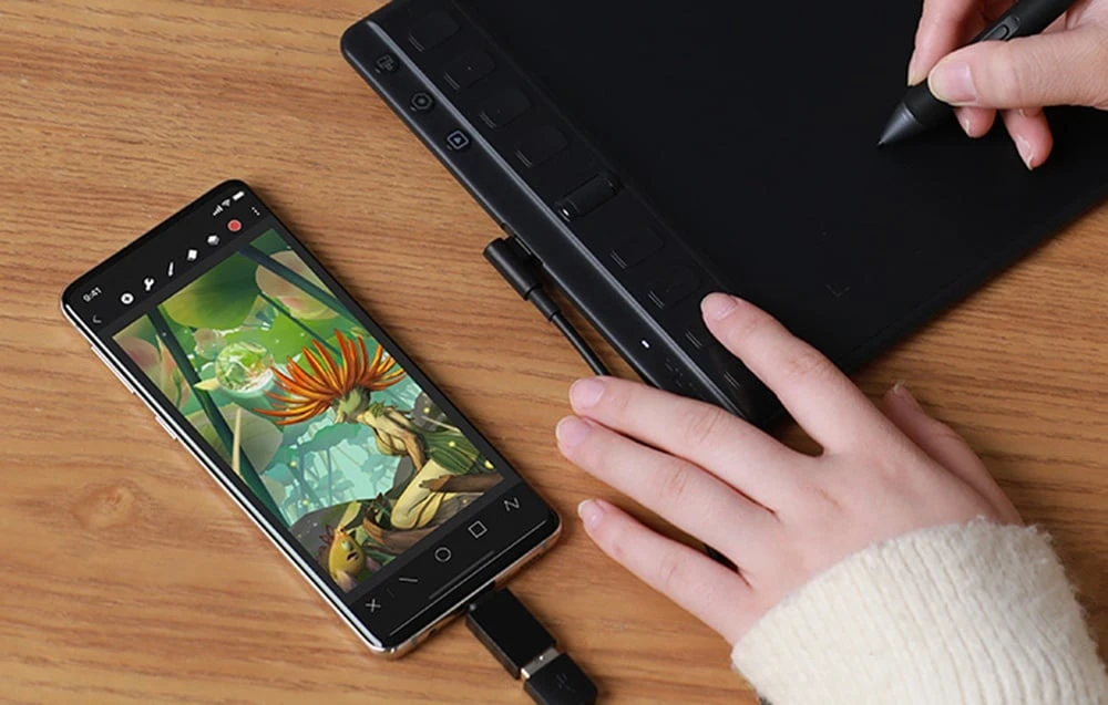 Huion Inspiroy 2 M H951P grafinė planšetė aprašymas - Prekės nuotrauka Huion Inspiroy 2 M H951P grafinė planšetė aprašymas - Prekės nuotrauka