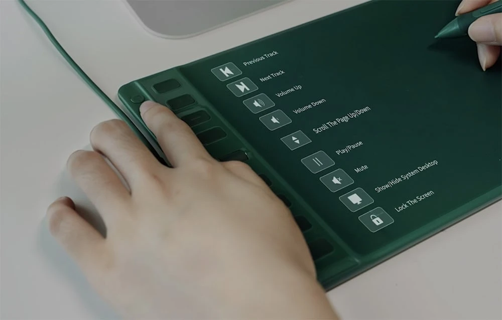Huion Inspiroy 2 M H951P grafinė planšetė aprašymas - Prekės nuotrauka Huion Inspiroy 2 M H951P grafinė planšetė aprašymas - Prekės nuotrauka