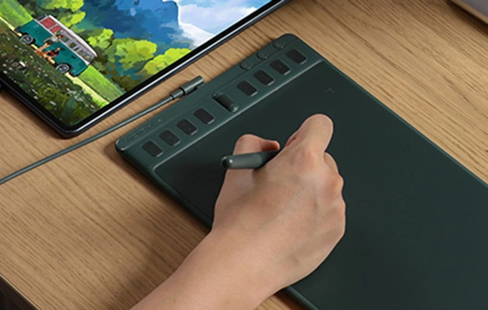 Huion Inspiroy 2 M H951P grafinė planšetė aprašymas - Prekės nuotrauka Huion Inspiroy 2 M H951P grafinė planšetė aprašymas - Prekės nuotrauka