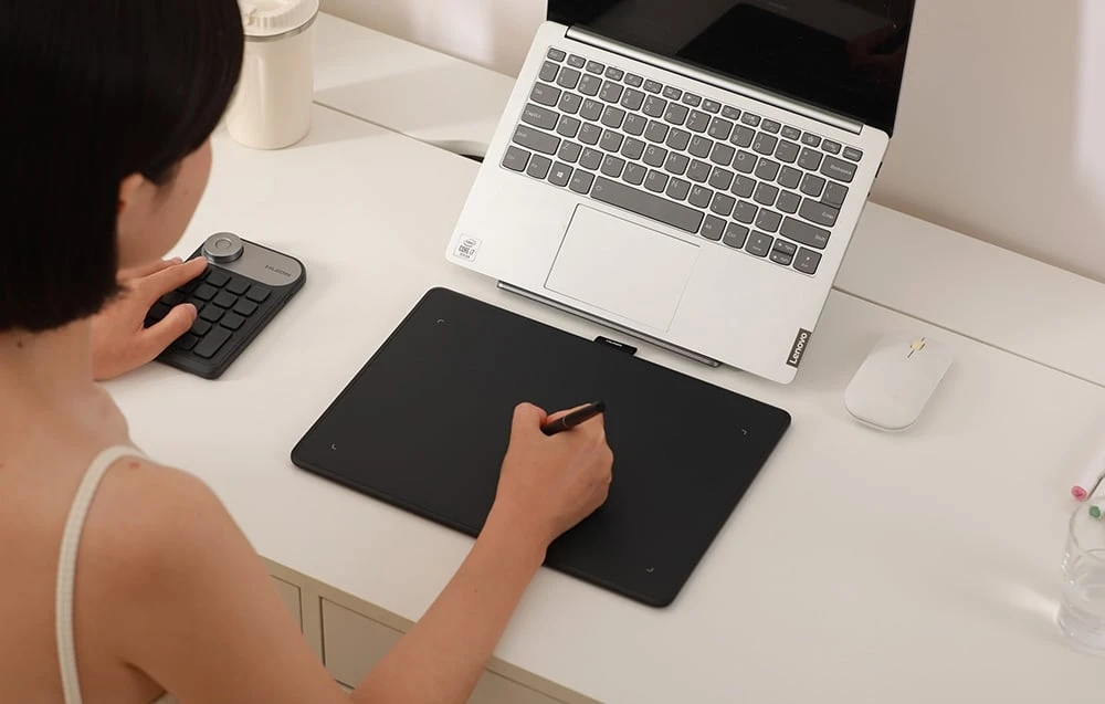 Huion Inspiroy Frego M L610 grafinė planšetė aprašymas - Prekės nuotrauka