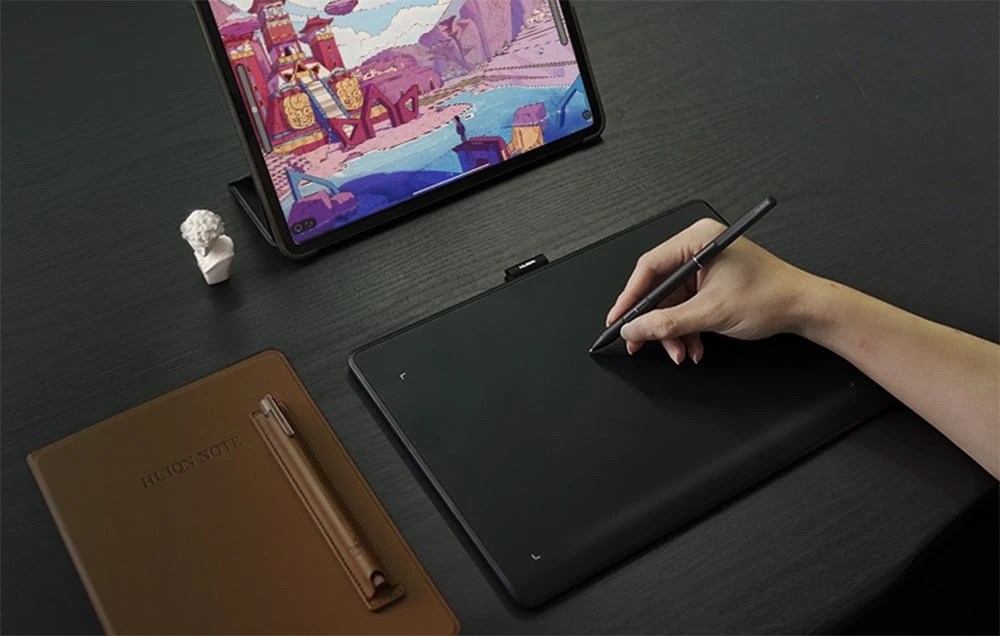Huion Inspiroy Frego M L610 grafinė planšetė aprašymas - Prekės nuotrauka